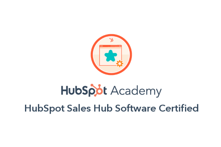 HubSpot Sales Hub Software Certified